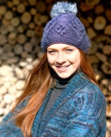 Knitting Pattern - Wendy 5900 - Evolve & Merino Chunky - Hooded Cowl, Open Stitch Hat, Neck Warmer and Cable Hat
